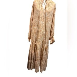 Boho Elegant Paisley Print Dress